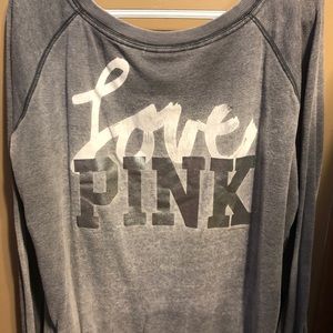 PINK victoria secret crewneck sweatshirt